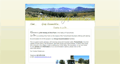 Desktop Screenshot of labriholidayfarm.co.za