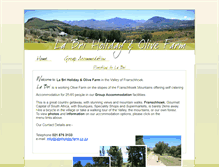 Tablet Screenshot of labriholidayfarm.co.za